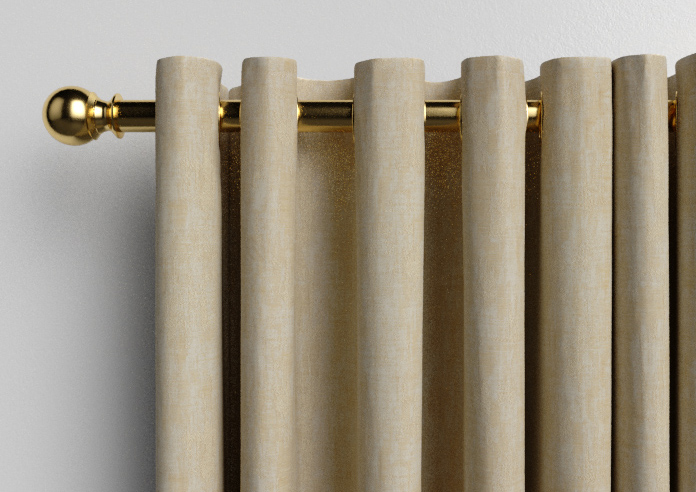 Laura Ashley Whinfell, Gold - Made to Measure Curtains - Image 12